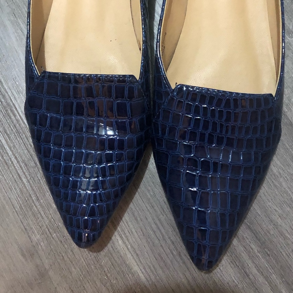 Blue shoes